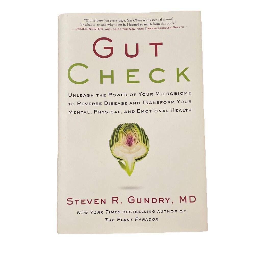 Gut Check Dr Steven Gundry Reverse Disease Microbiome Health Diet Plan HCDJ